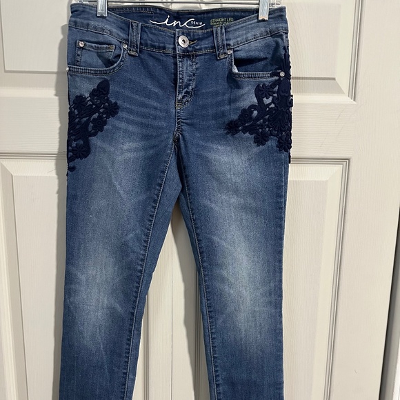 Inc Denim - Straight Leg - Regular Fit - Ankle - Size 2 - Picture 1 of 5